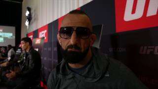 Reza Madadi on eye surgery and his return against Joe Duffy at UFC London