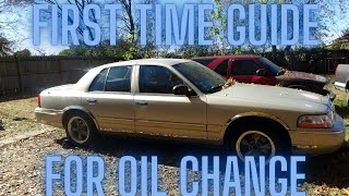 Grand marquis crown Victoria 4.6 modular oil change