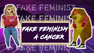 FAKE FEMINISM A CANCER FT VIMDHYAK JI AND DOGELINA ||  #cringedogearmy #cringe_doge