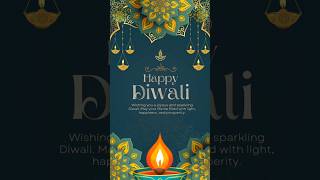 May the divine light of Diwali fill our lives with joy, love, and prosperity. Happy Diwali! #shorts