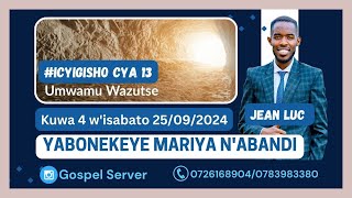 🔴INGINGOYUMUNSI: YABONEKEYE MARIYA N'ABANDI