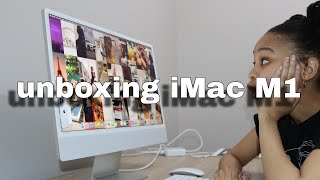 iMac M1 24" Unboxing and Setup | South Africa