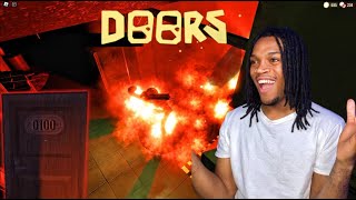 BLESSEDZI FINALLY BEATS DOORS FOR REAL THIS TIME! (ROBLOX DOORS) ROBLOX HORROR GAME