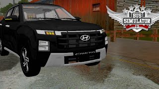 2024 HYUNDAI CRETA FREE MOD FOR BUS SIMULATOR INDONESIA | HYUNDAI CRETA 2024 BUSSID #bussid #creta