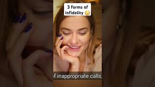 3 forms of infidelity. Watch full video 👉👉https://youtu.be/3hKRoztLXl4  #infidelity