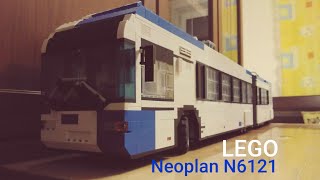 Lego троллейбус Neoplan N6121 (14 stud MOC)