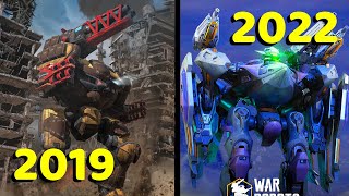 EVOLUTION of ALL TITANS in WALKING War Robots!