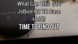 JsBice VR Case Q2 For Quest 2 Under $20 Fits All Of This! #Shorts