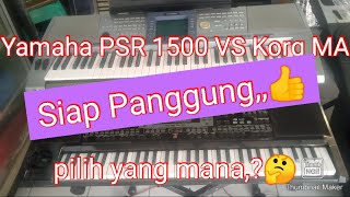 Keyboard Yamaha PSR 1500 VS Korg Micro Arranger 2nd siap panggung Ready Stok APM Musik Tangerang 😊