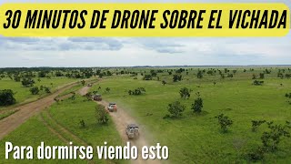 La Orinoquia colombiana desde el aire. 30 minutos de drone sobre El Vichada. Para quedarse dormido.