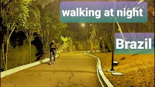 【4K】Relaxing walk in the park at night ep.009