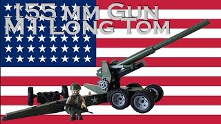 Cobi small army ww2 (2369)  155mm gun m1 Long Tom Review + Quick build