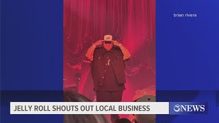 Jelly Roll shouts out local business 'Crooked Christi'