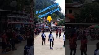 antusias penonton sekampung hadir #shorts #volitarkam #proliga #sekampung