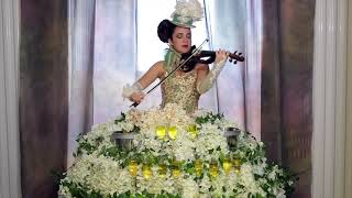 Champagne Table with Greeter Musician (Violin, Flute or none)