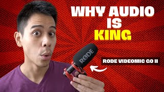 Why AUDIO is King | Rode VideoMic Go II Review