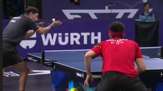 Timo Boll (GER) vs Qiu Dang (GER) | European Championships 2022 (1/4)