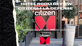 CitizenM Paris La Defense Hotel Room Tour