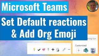 Microsoft Teams: Custom emojis and reactions