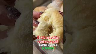 Você já viu? Receita aqui no canal do melhor pão doce que você vai ver no YouTube 👍 #pão #paodoce