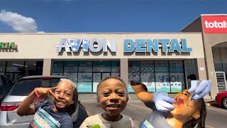 Visiting The Dentist With My 7 Children | New Spider Man Teeth? | Juss Vlog | Ghana Vlog