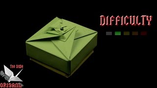 [ORIGAMI TUTORIAL] Box "Spirale Quadra" (Michael Ripamonti) || Boxes/Easy