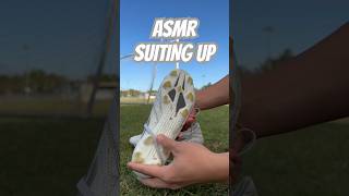 ASMR SUITING UP, ADIZERO F50 IV LEATHER. #asmr #suitingup #gripsocks #football #soccer #shorts