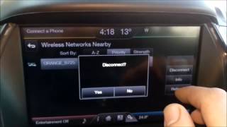 Connecting Ford C Max Hybrid to the internet through wifi