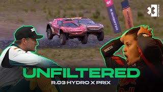 Paddock comes together to help SUN Minimeal after CRASH 💚 | Unfiltered E03 Hydro X Prix | Extreme E