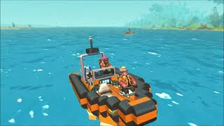 Scrap Mechanic - Boat Rescue Showcase