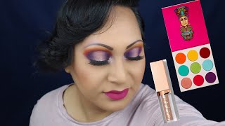 JUVIA'S PLACE TUTORIAL | ZULU PALETTE | MASQUERADE PALETTE | STILA SHIMMER & GLOW