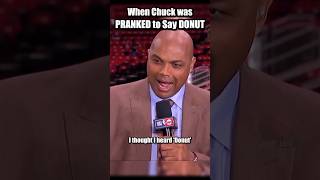 When Chuck was PRANKED to Say DONUT