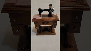 Treadle Sewing Machine Music Box - Available at VintageVibeHeartland.etsy.com