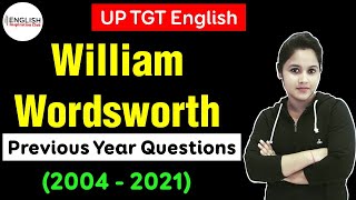 MCQ on William Wordsworth || TGT English Objective Questions || William Wordsworth MCQ tgt