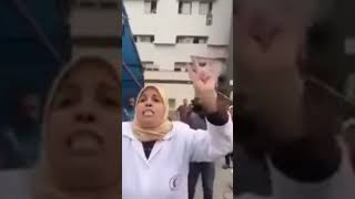 عملية طوفان الأقصى اليوم ممرضة فلسطينية تحدث ضجة على مواقع التواصل الاجتماعي