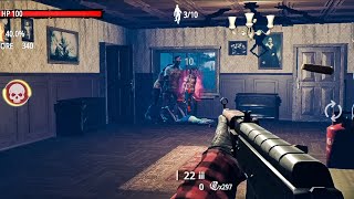 ZOMBIE HUNTER D-DAY PART 1 - HORROR GAMEPLAY - MASTER GRANDPA