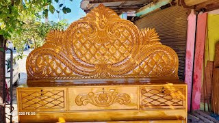 Wooden box palang design latest model | Latest and modern wooden box bed designs