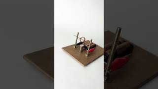 DC Motor Working Model Science Project | Simple Electric Motor | DC Motor Experiment