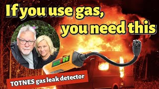 If you use gas in your caravan, motorhome or camper, you need this. Toptes Gas Leak Detector