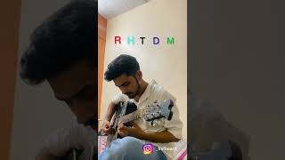 Rehna Hai Tere Dil me | Must try | Shubham Srivastava  #music #guitarpractice #shorts  #unplugged