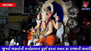 ભક્તોની મનોકામના પૂર્ણ કરતા મન્નત ના રાજા ની નીકળી ભવ્ય સવારી