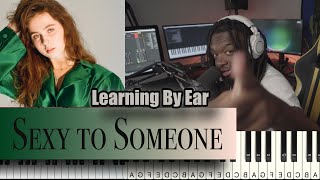 Clairo | Piano chord Tutorial | Learning By Ear | Sexy to Someone