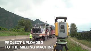 A Trimble Connected Construction Workflow in Road Maintenance