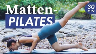 Matten-Pilates für alle Stufen 30 ⚖️😊 Ganzkörperworkout | ohne Musik