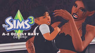 EVERYTHING IS BROKEN..BUT TIBERIUM!//A-Z OCCULT BABY CHALLENGE//THE SIMS 3 #9