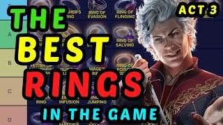 ULTIMATE Guide to Rings - BG3 Honor Mode Tier List and Guide - Act 3