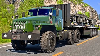 Truck Ural 44202 | Euro Truck Simulator 2 | Game Play