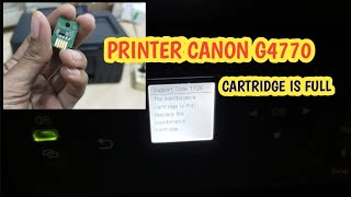 GANTI EPROM PRINTER CANON G4770 (EROR CODE 1726)