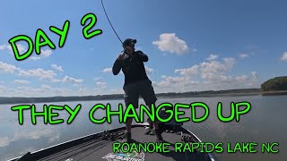 Fall Bass Fishing On Roanoke Rapids Lake | Day 2