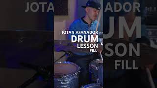 DRUM FILL LESSON Jotán Afanador Master Class #drumlessons #drumfill #learndrumfills #musician